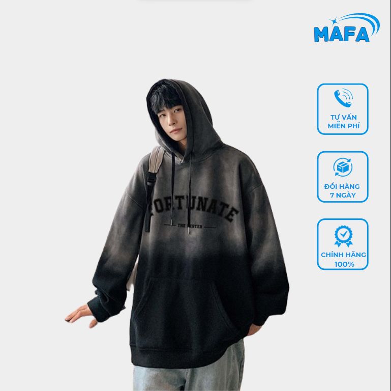 Áo hoodie nỉ bông thời trang mafa