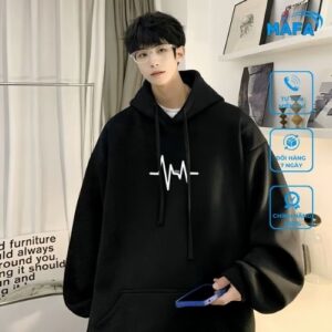 các kiểu áo hoodie nam phong cách hàn quốc