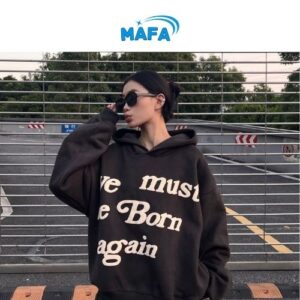 Áo hoodie nữ oversize